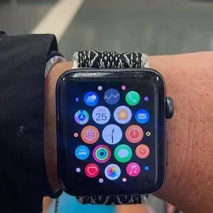Apple Watch Ultra durability just tested — here Apple Watch 42 mm watch good condition one year old. Some scratches. works well display picture 1